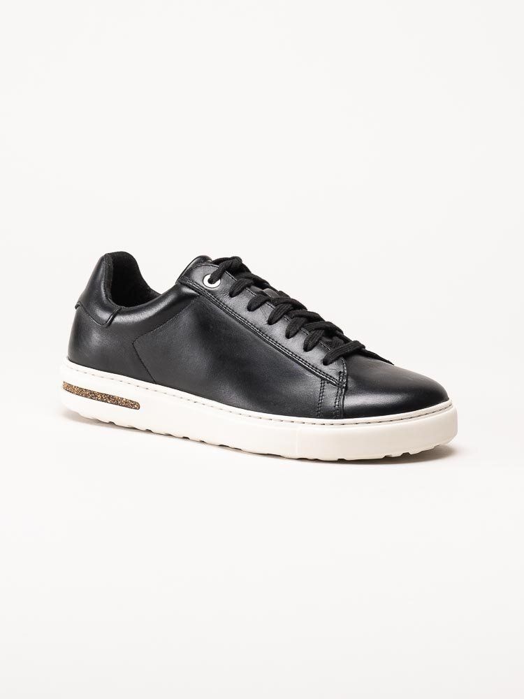 Birkenstock - Arizona Bend Low Black - Svarta sneakers i skinn