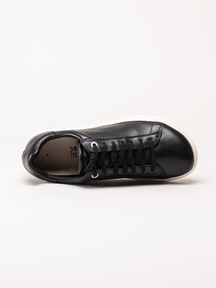 Birkenstock - Arizona Bend Low Black - Svarta sneakers i skinn