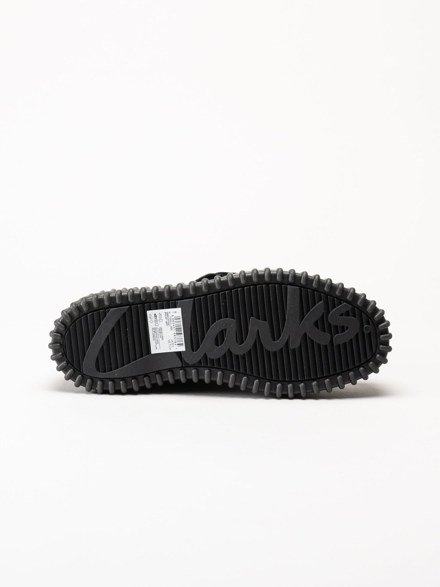 Clarks - Torhill Bee - Gröna snörskor i lack