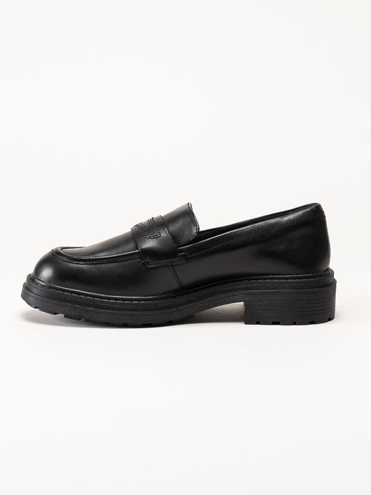 Clarks - Orinoco3 Edge - Svarta loafers i skinn
