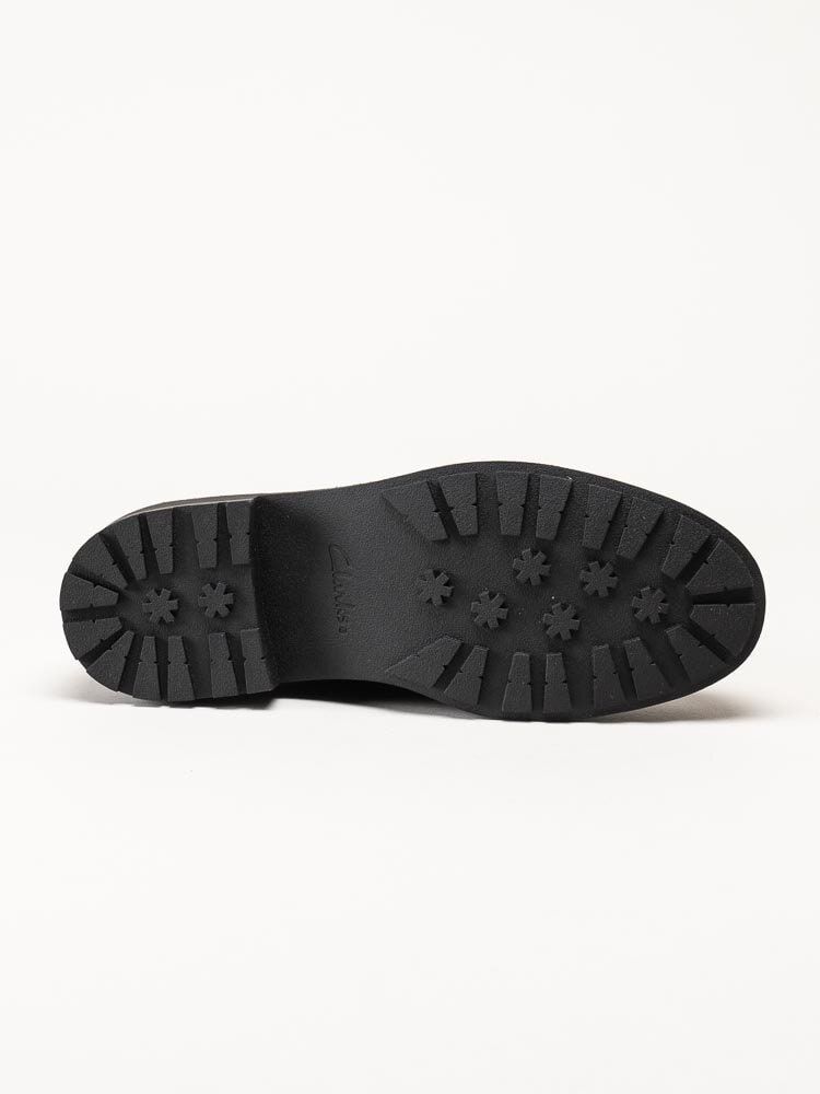 Clarks - Orinoco3 Edge - Svarta loafers i skinn