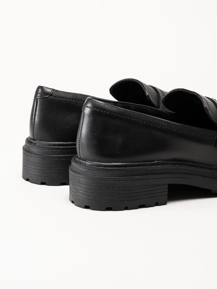 Clarks - Orinoco3 Edge - Svarta loafers i skinn