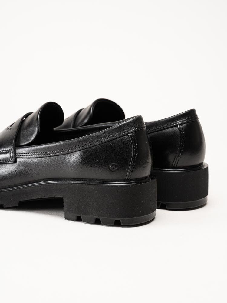Ecco - Metropole Vienna Loafer - Svarta klassiska loafers i skinn