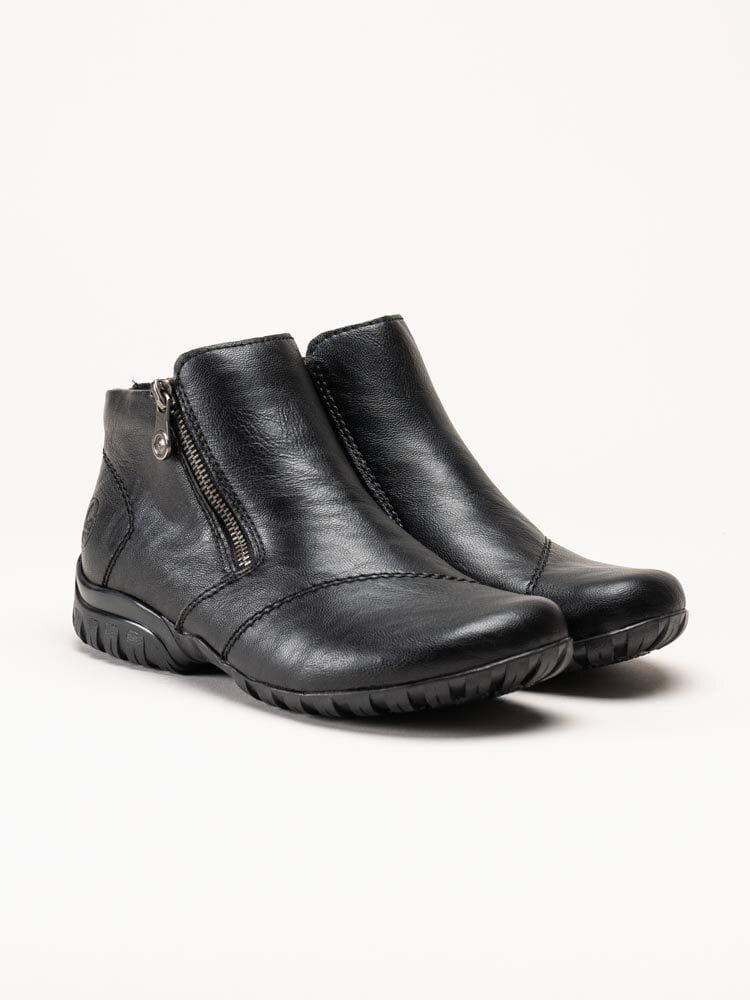 Rieker - Svarta fodrade boots