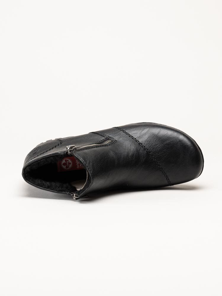 Rieker - Svarta fodrade boots