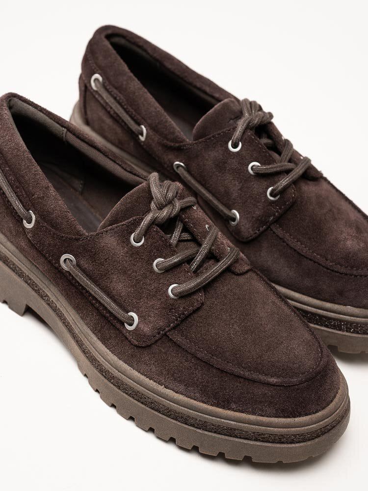 Tamaris - Bruna Moc Toe seglarskor i mocka