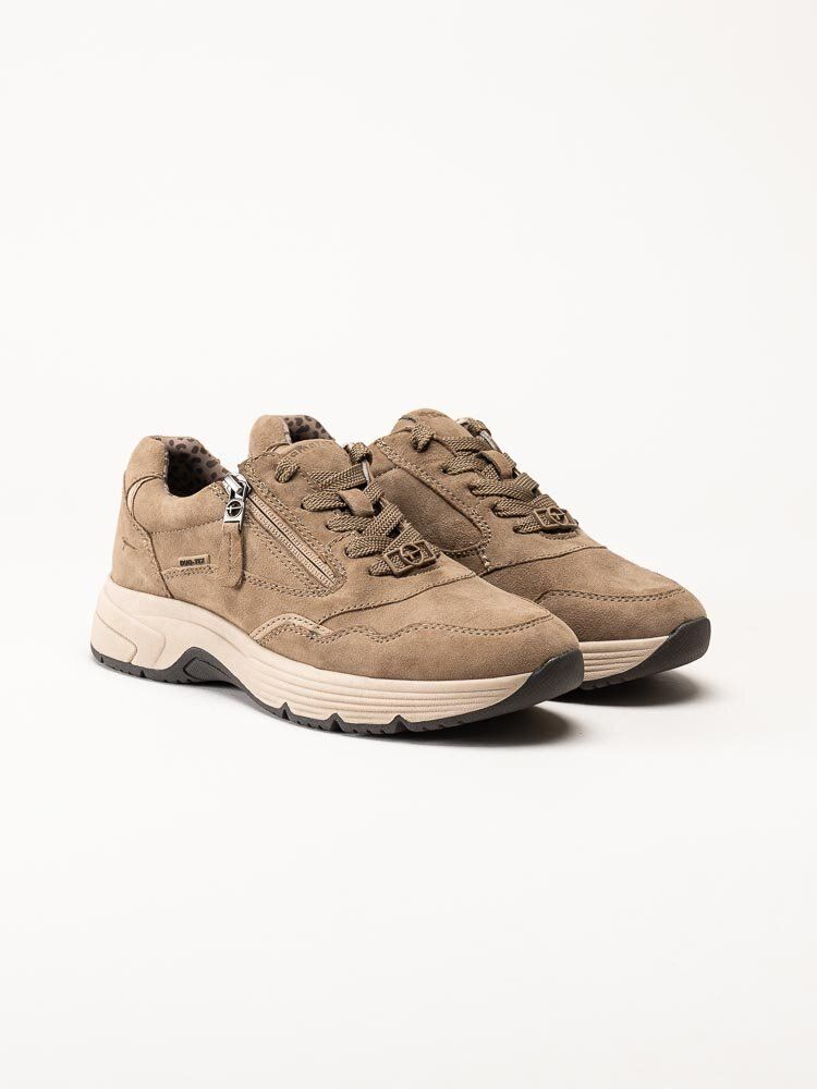 Tamaris Comfort - Bruna sneakers i mocka