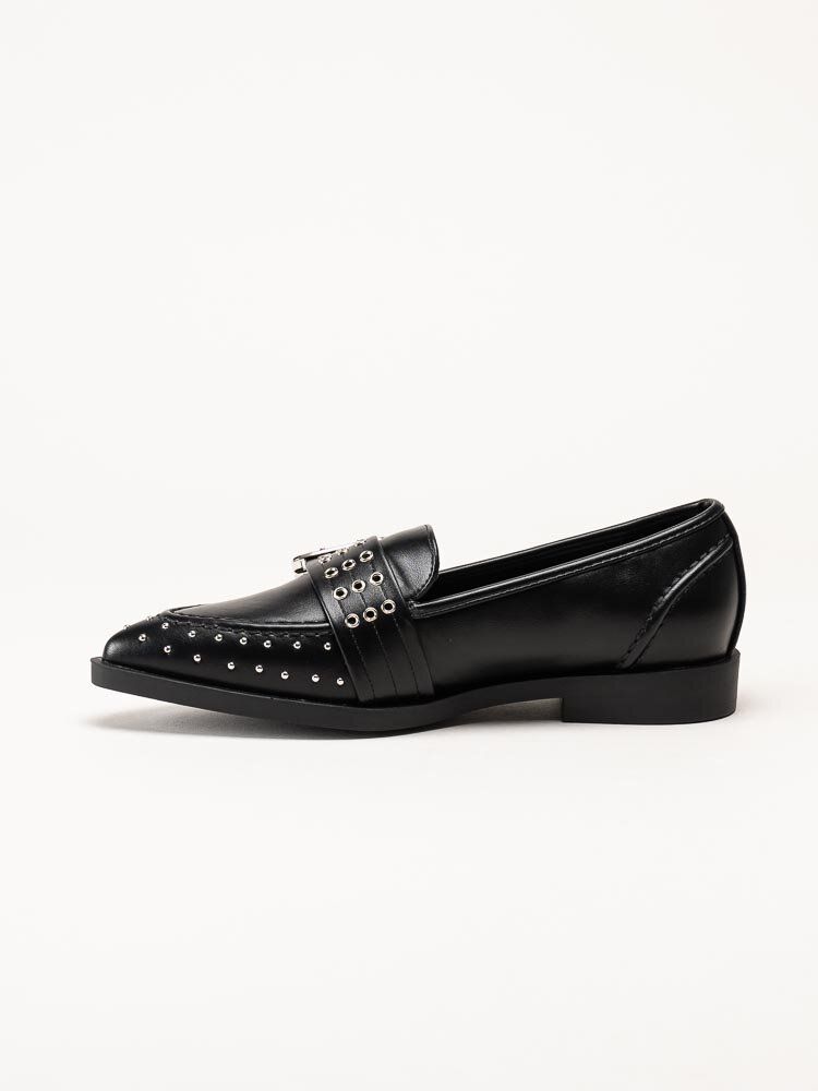 Duffy - Fulgatore Otto - Svarta loafer med dekornitar