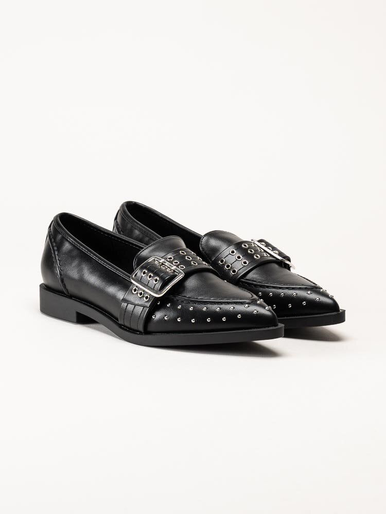 Duffy - Fulgatore Otto - Svarta loafer med dekornitar