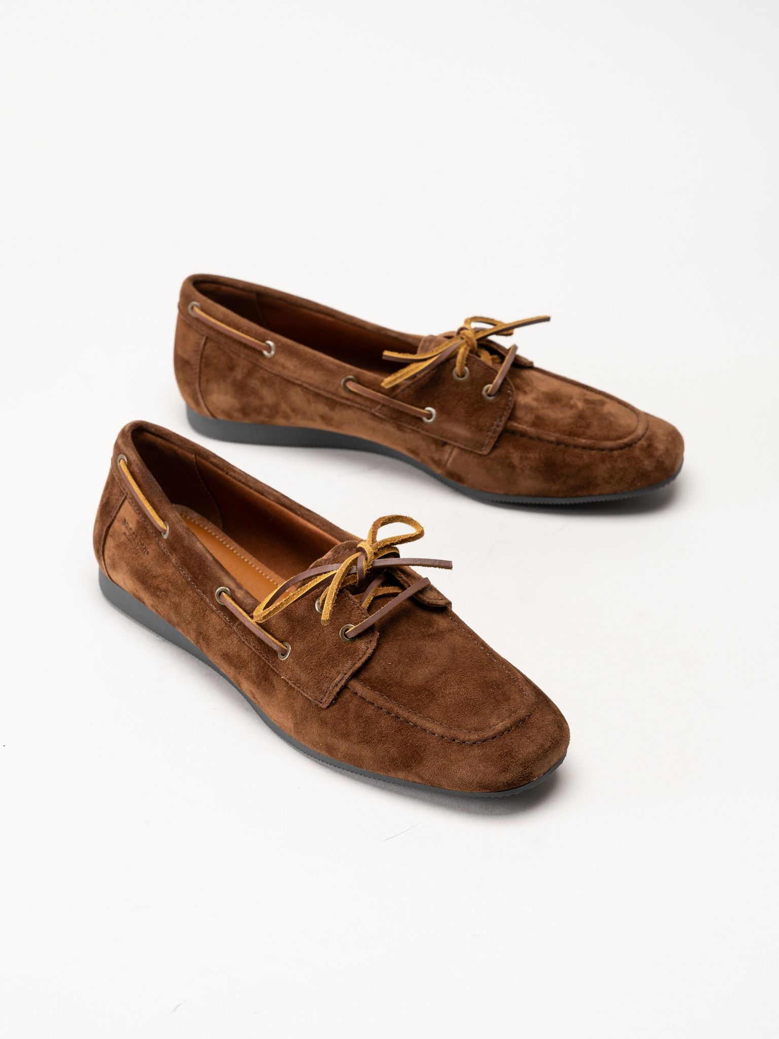 Vagabond - Hillary - Mörkbruna båt-inspirerade mockaskor