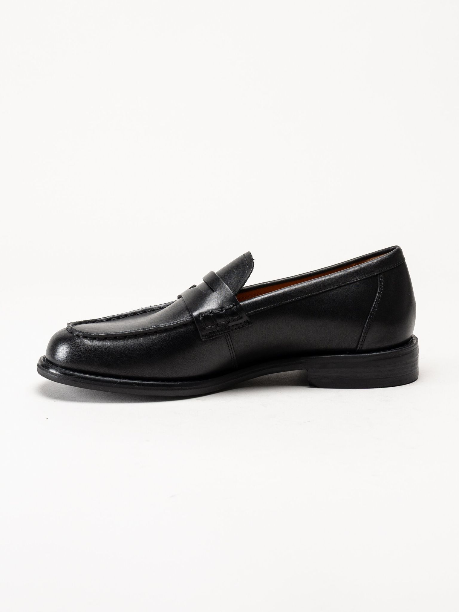 Vagabond - Linn - Svarta loafers i skinn