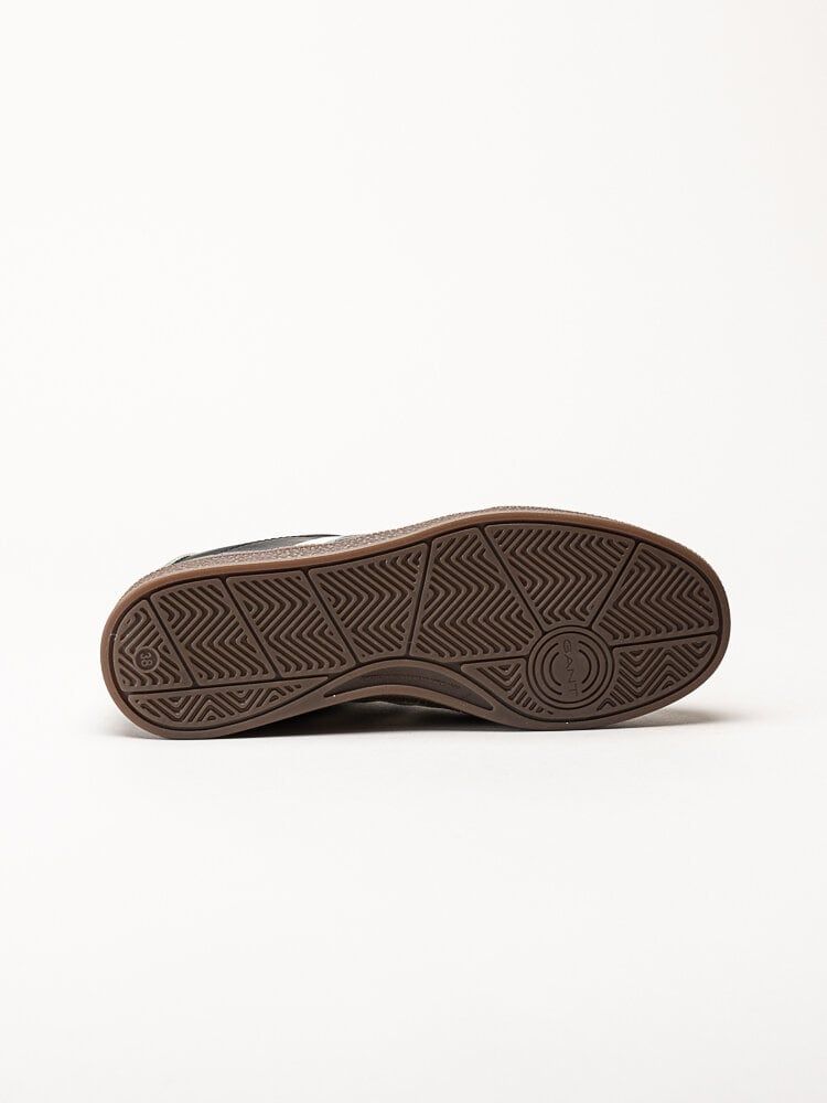 Gant Footwear - Cuzima sneaker - Svarta retro sneakers i skinn och mocka