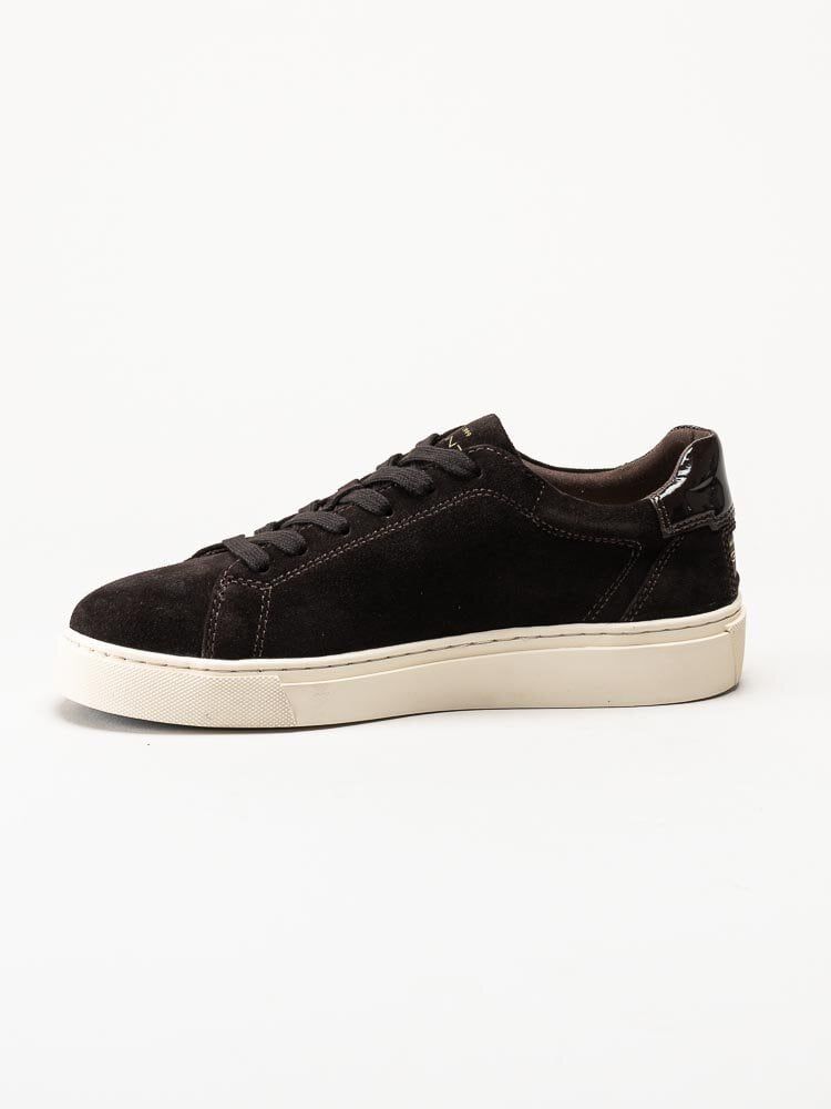 Gant Footwear - Julice Sneaker - Mörkbruna sneakers i mocka