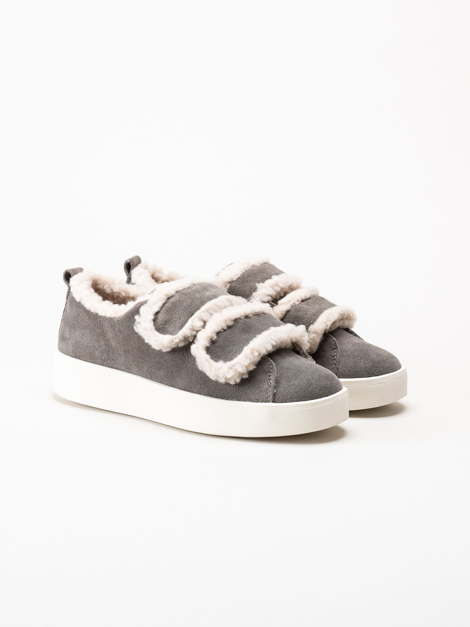 Duffy - Leuca Uno - Grå sneakers i mocka