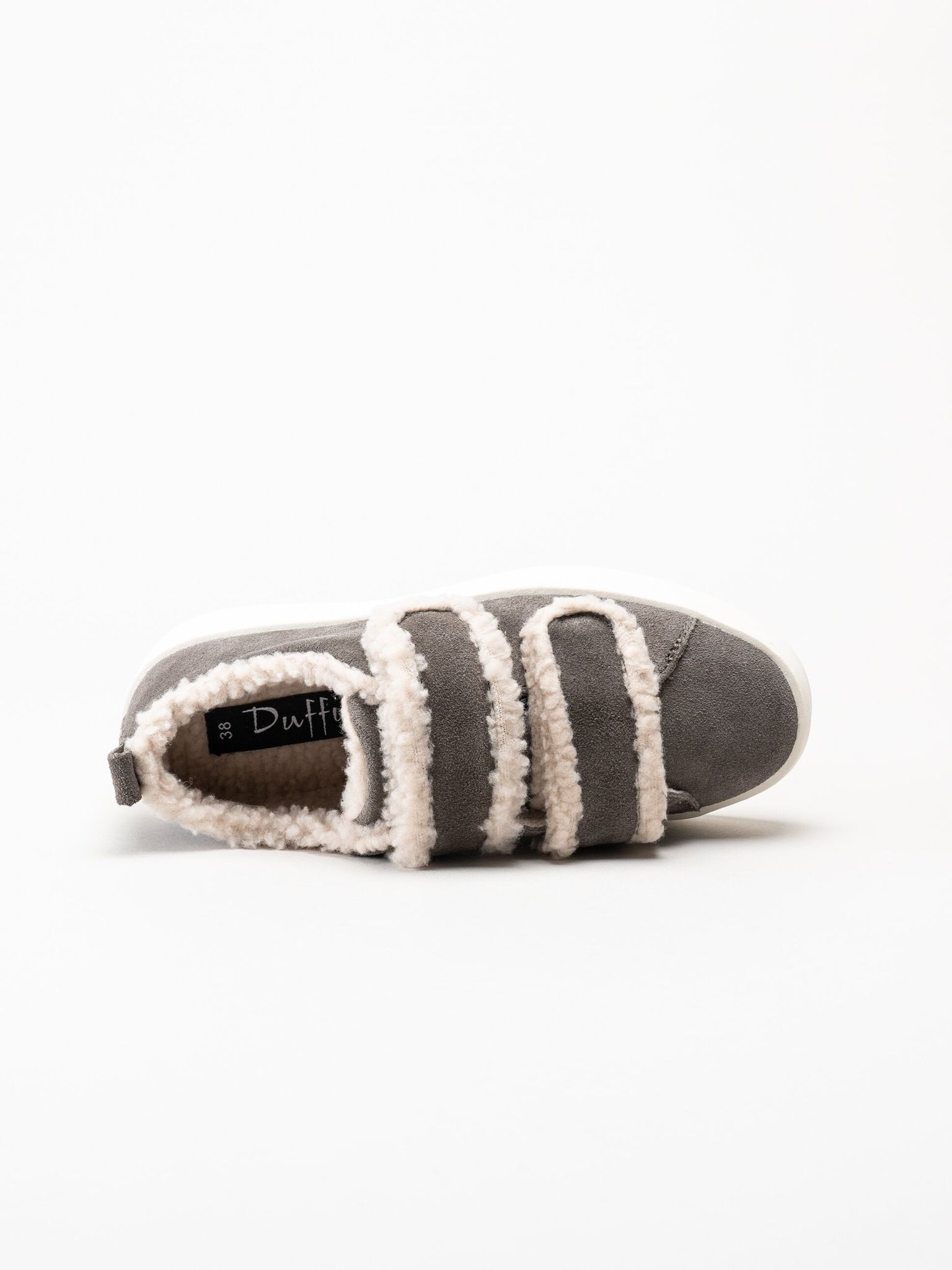 Duffy - Leuca Uno - Grå sneakers i mocka