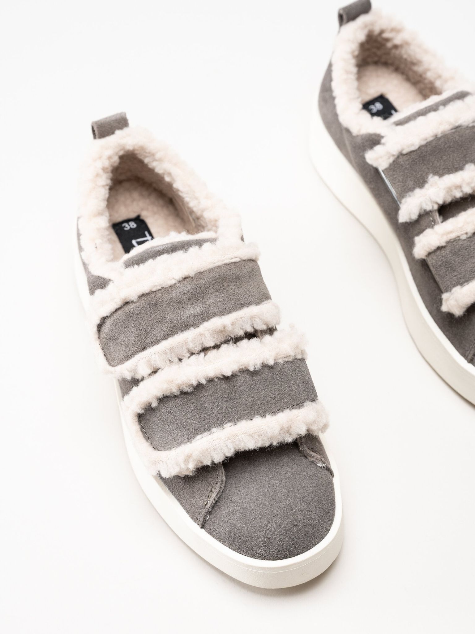 Duffy - Leuca Uno - Grå sneakers i mocka