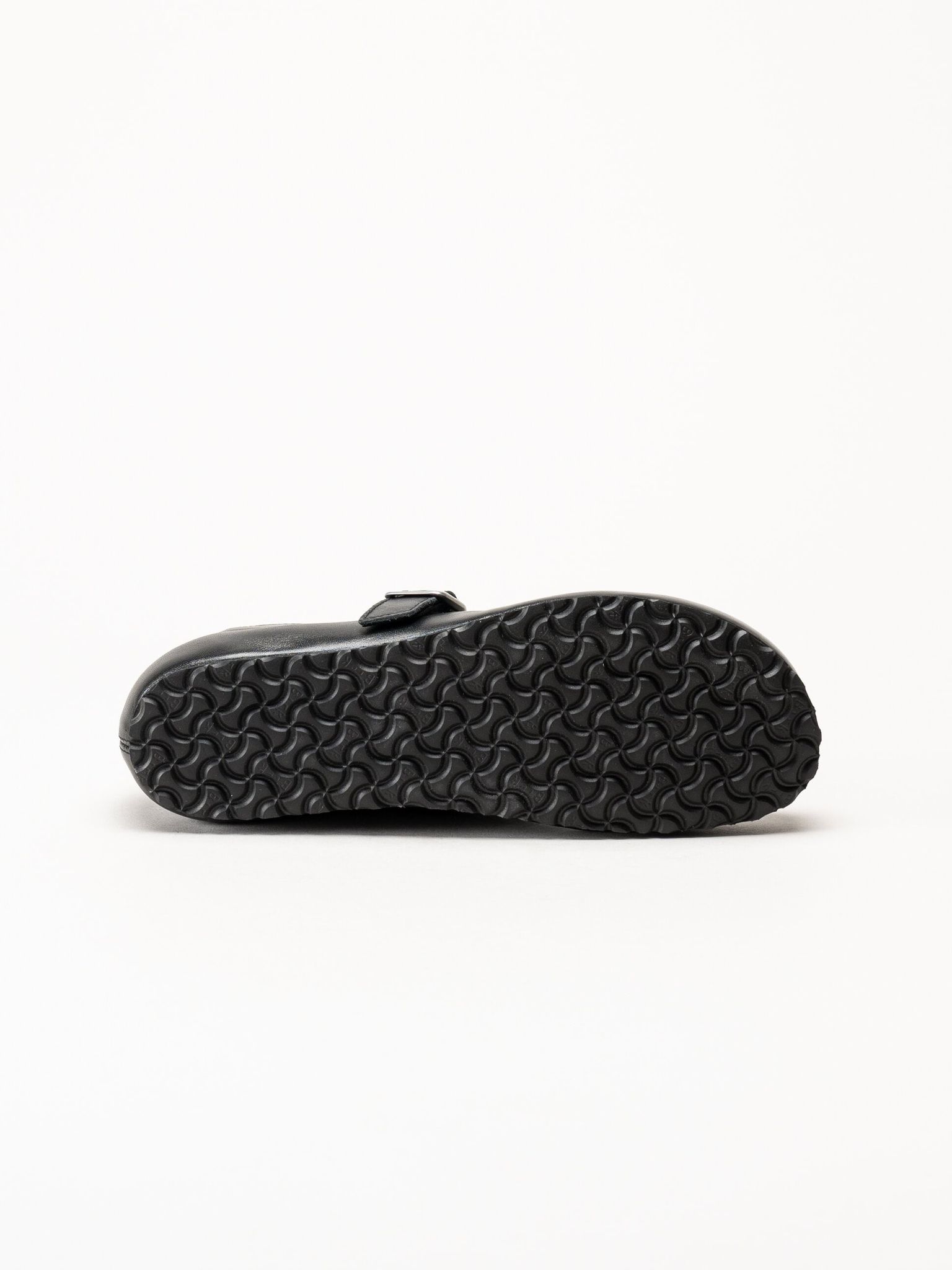 Birkenstock - Santa Clarita - Svarta ballerinaskor i skinn