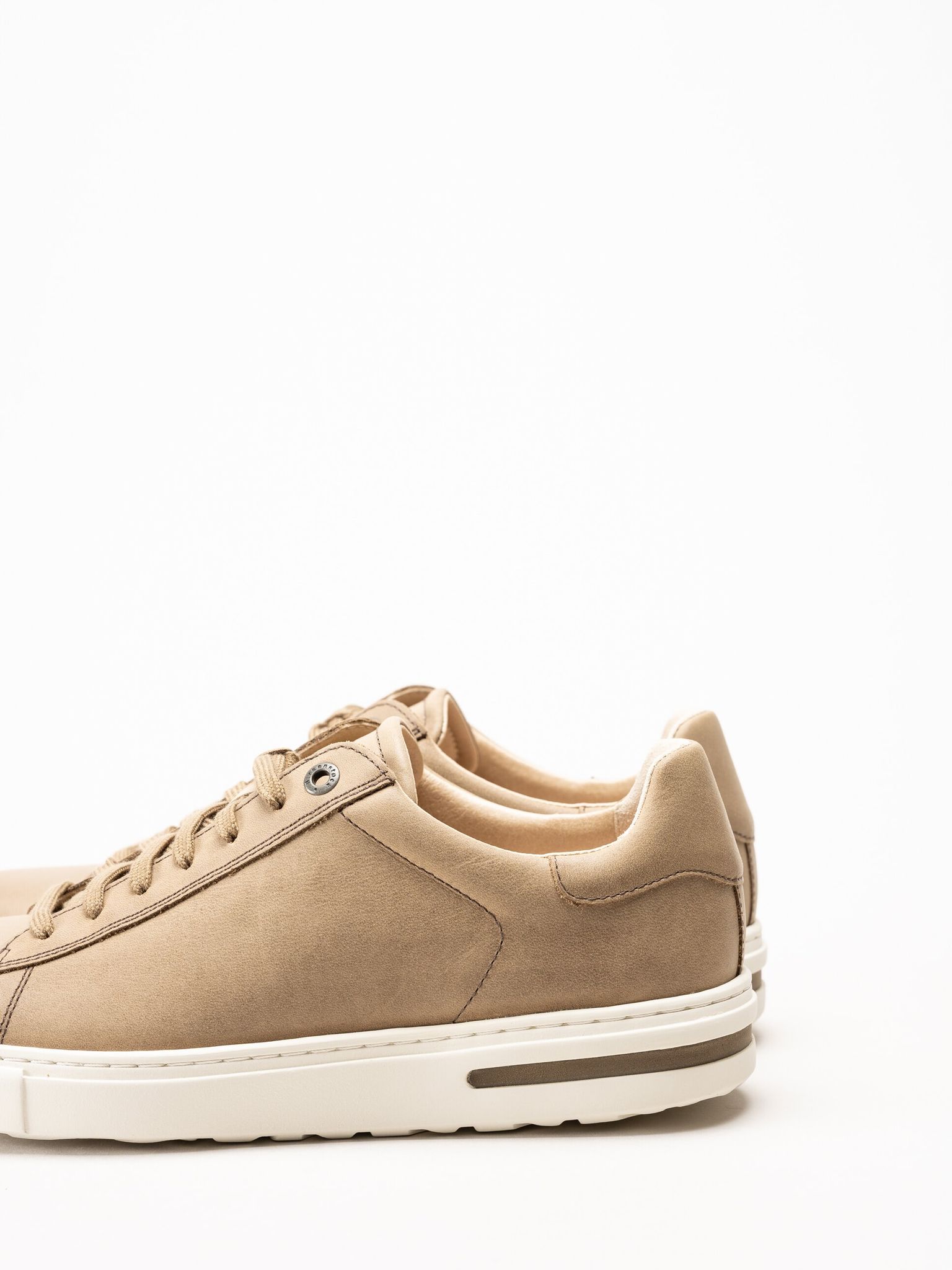 Birkenstock - Bend Low - Beige sneakers i skinn
