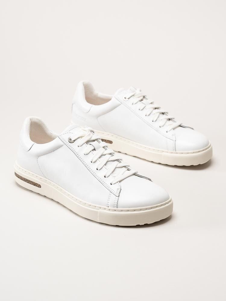 Birkenstock - Bend Low - Vita sneakers i skinn