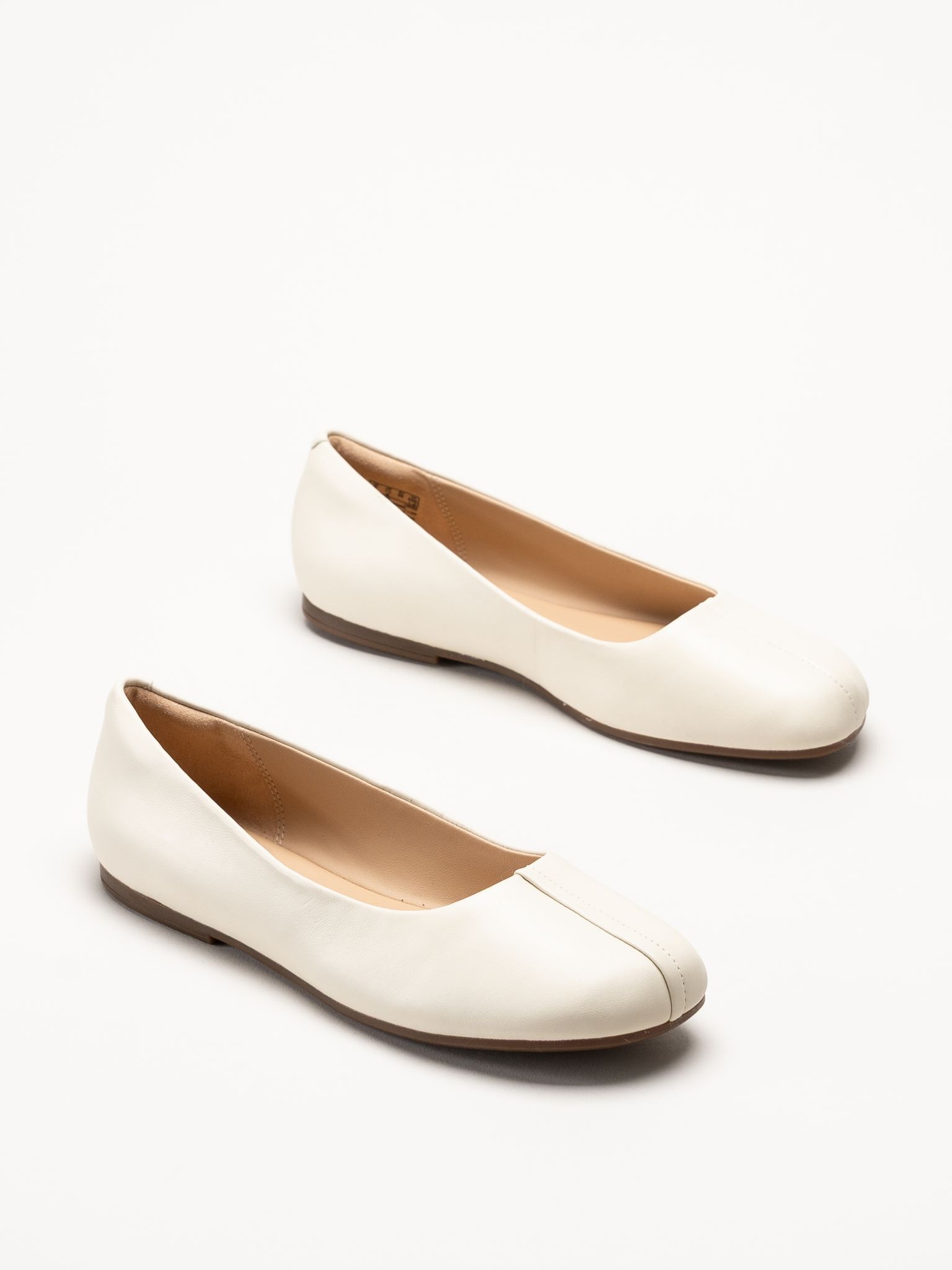 Clarks - Livia Lily - Beige ballerinaskor