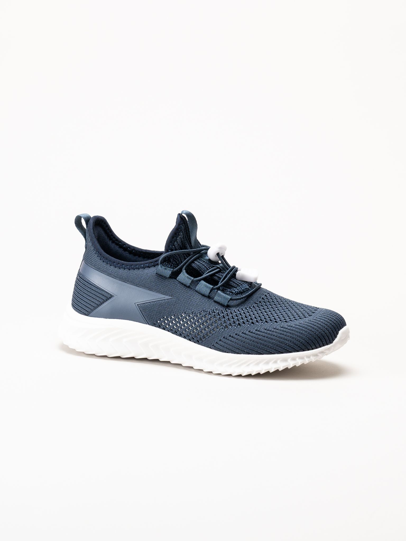 Soft Comfort - Heliett - Mörkblå sneakers i stickad textil