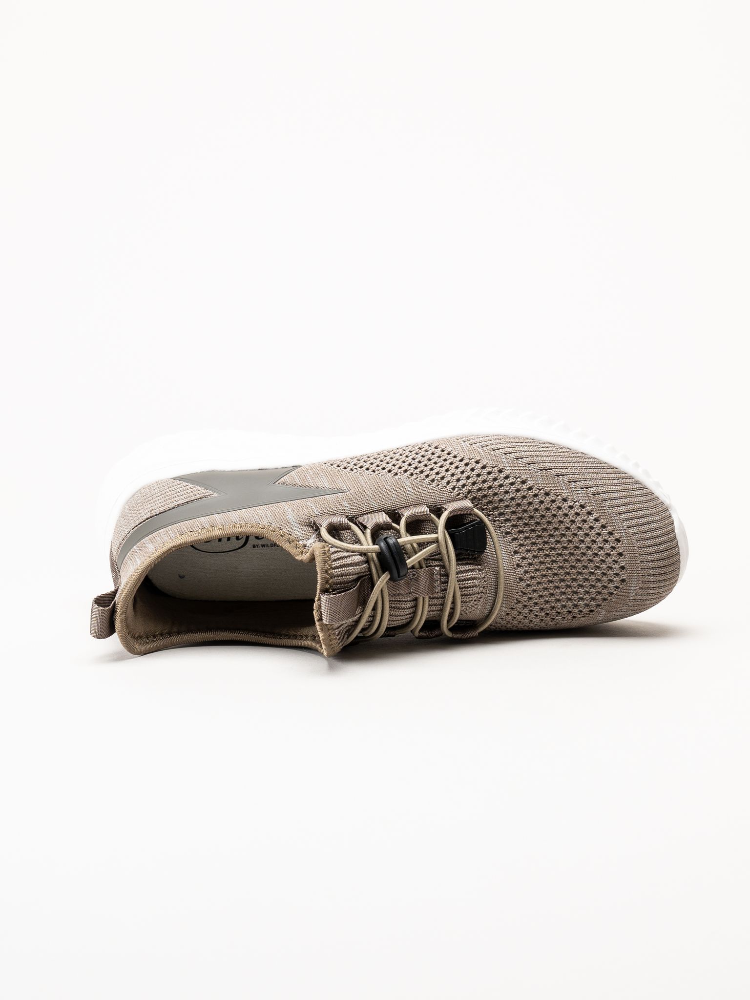 Soft Comfort - Heliett - Bruna sneakers i stickad texil