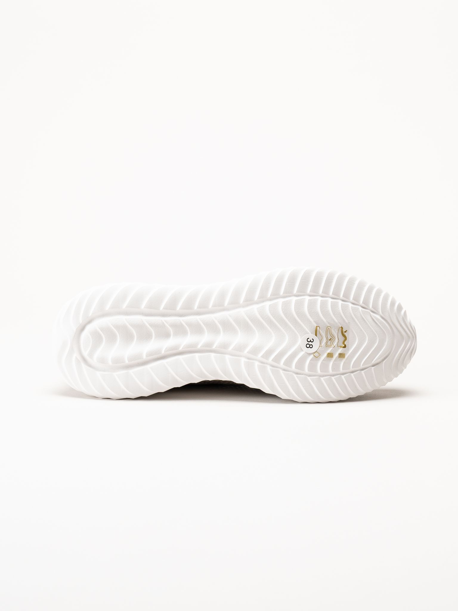 Soft Comfort - Heliett - Bruna sneakers i stickad texil