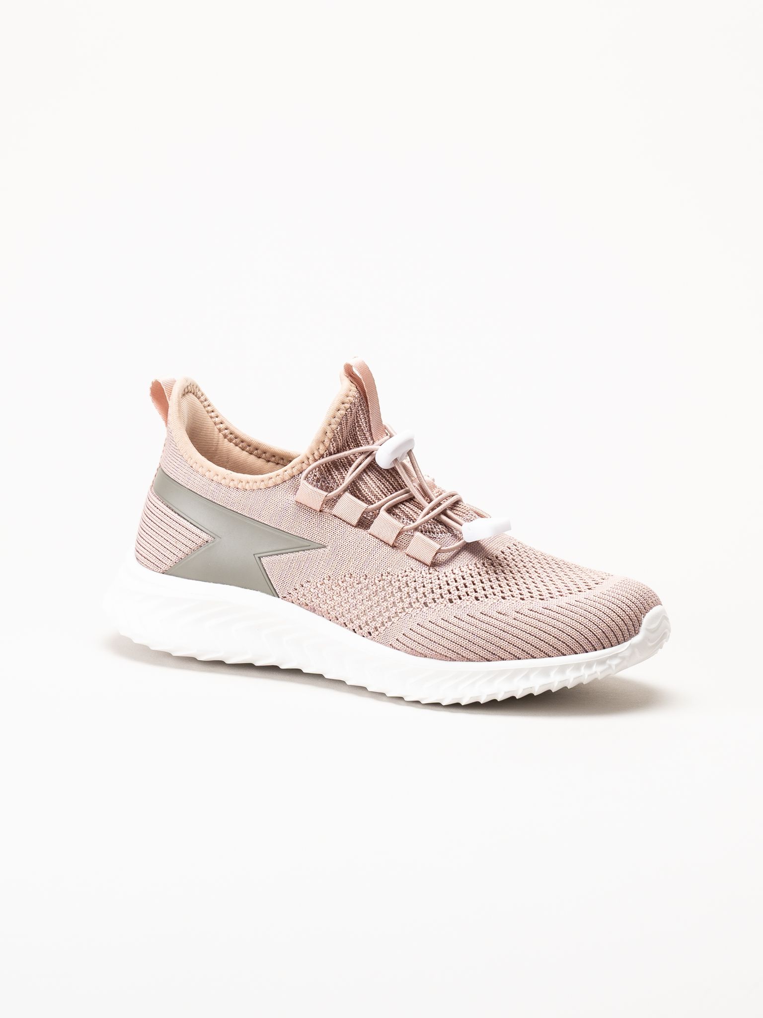 Soft Comfort - Heliett - Rosa sneakers i stickad textil