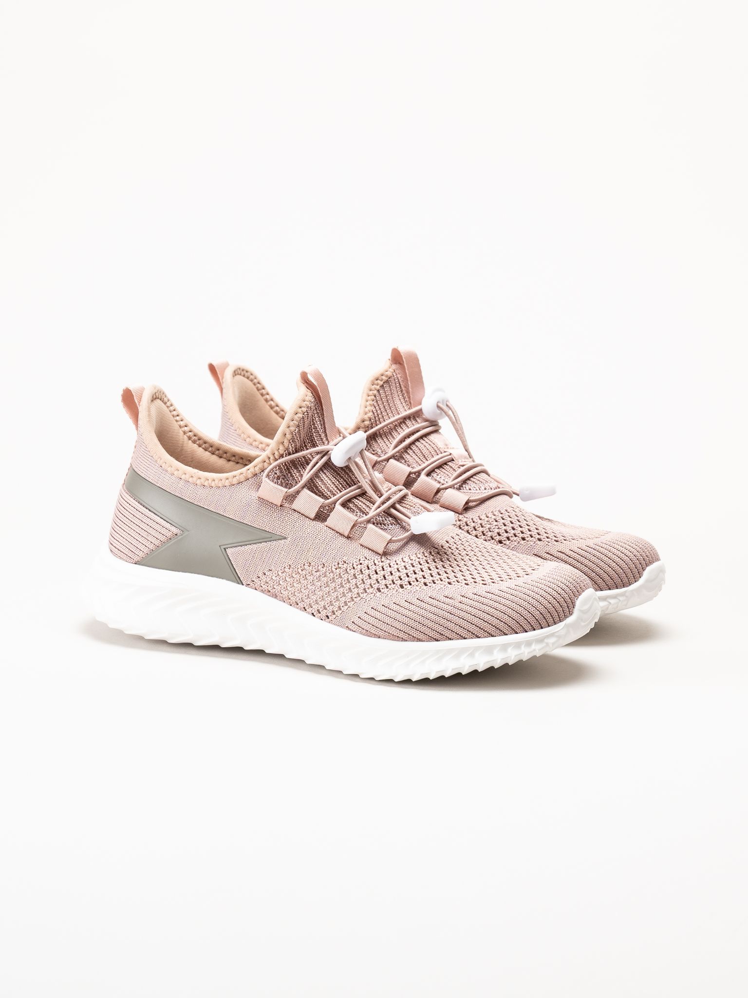 Soft Comfort - Heliett - Rosa sneakers i stickad textil