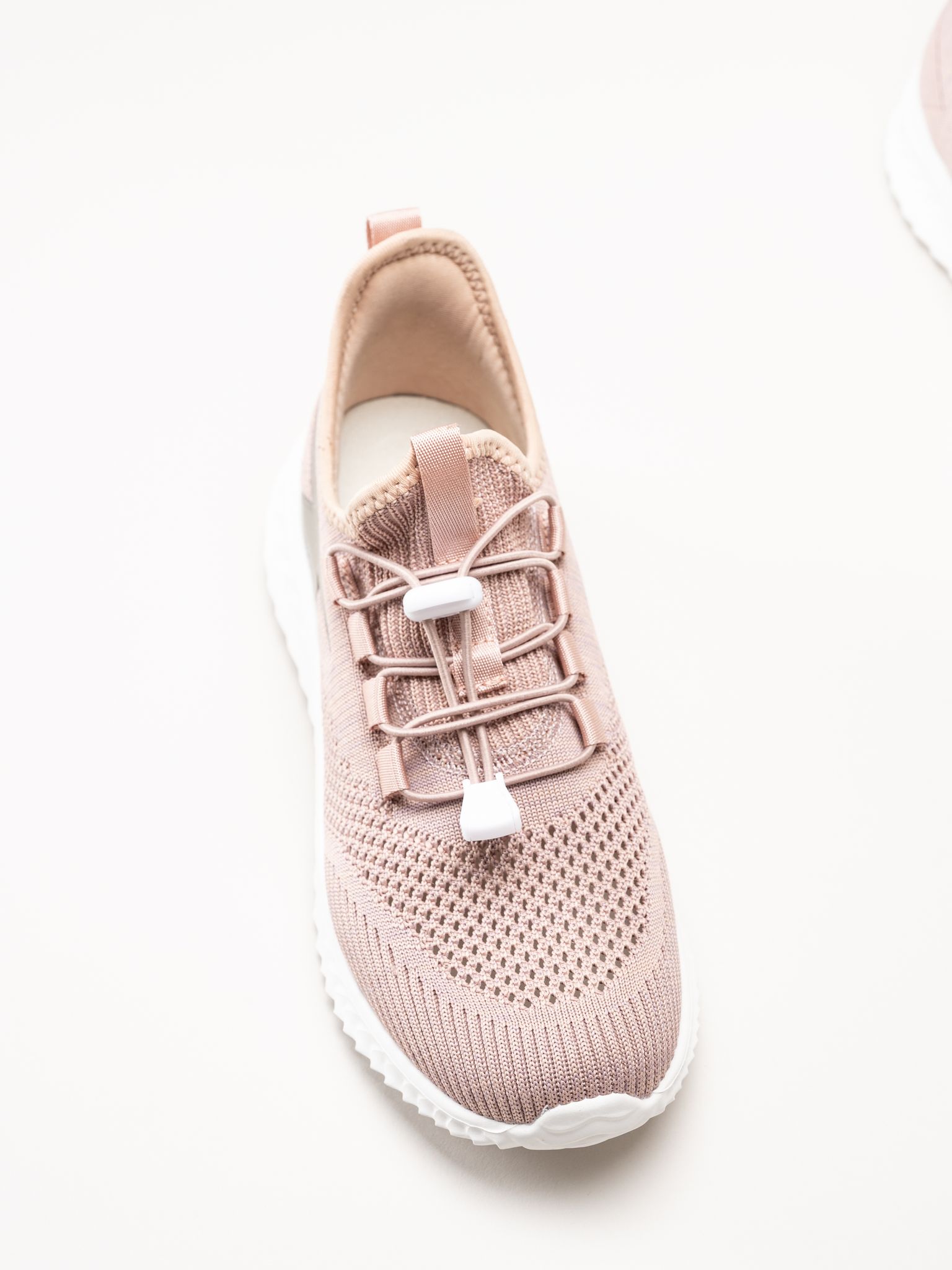 Soft Comfort - Heliett - Rosa sneakers i stickad textil