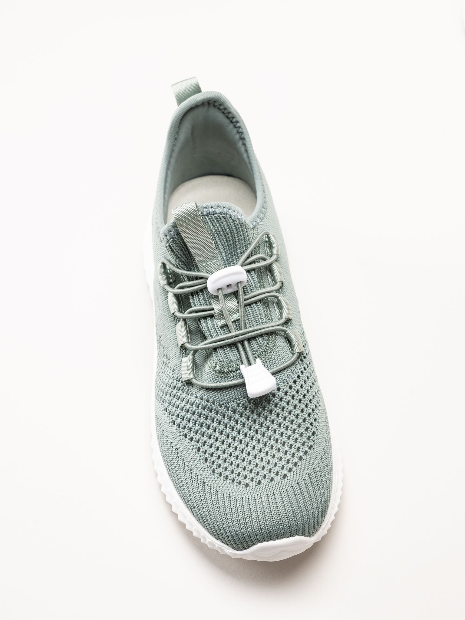 Soft Comfort - Heliett - Gröna sneakers i stickad textil
