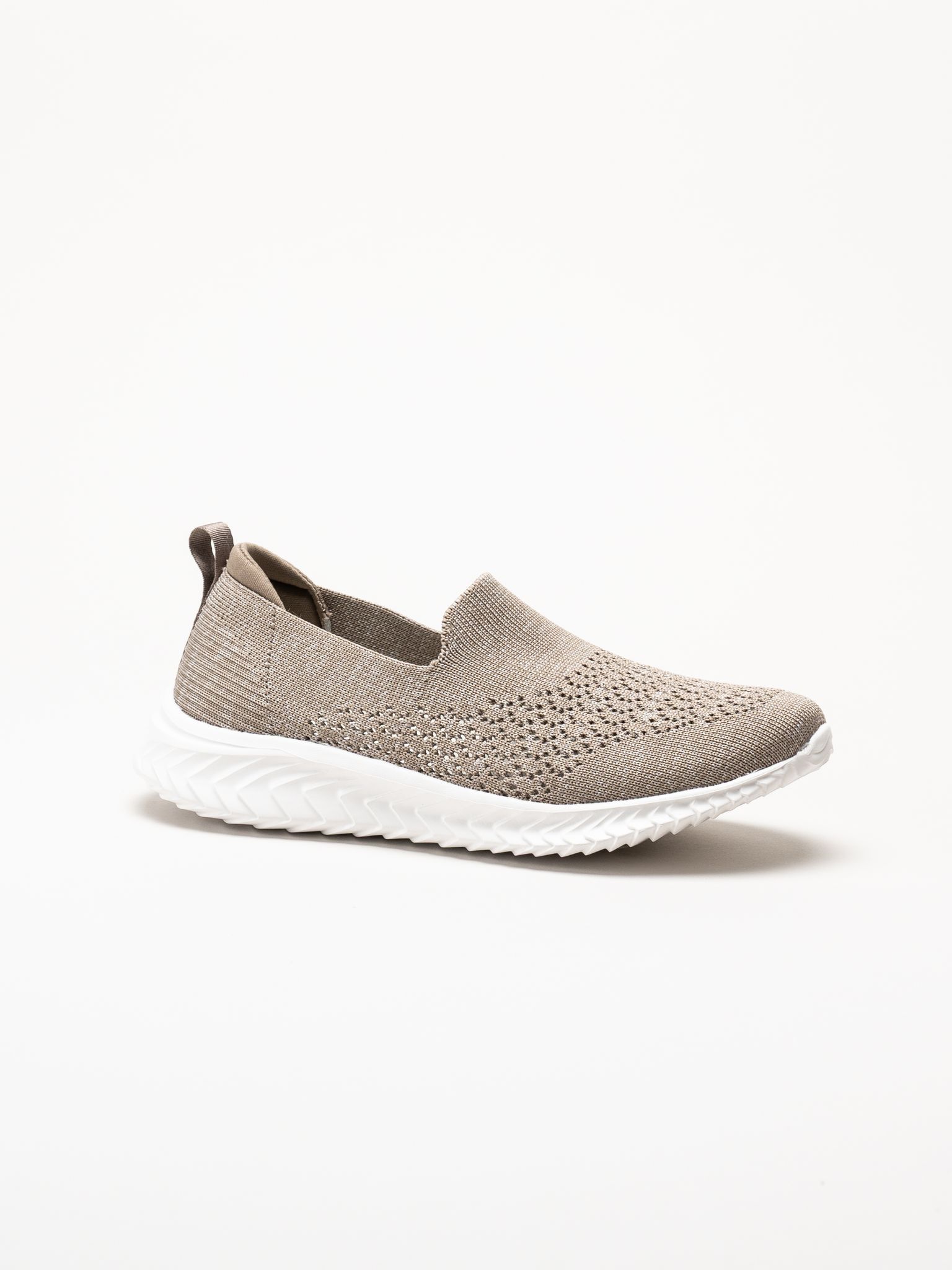 Soft Comfort - Turnpike - Beige sneakers i stickad textil