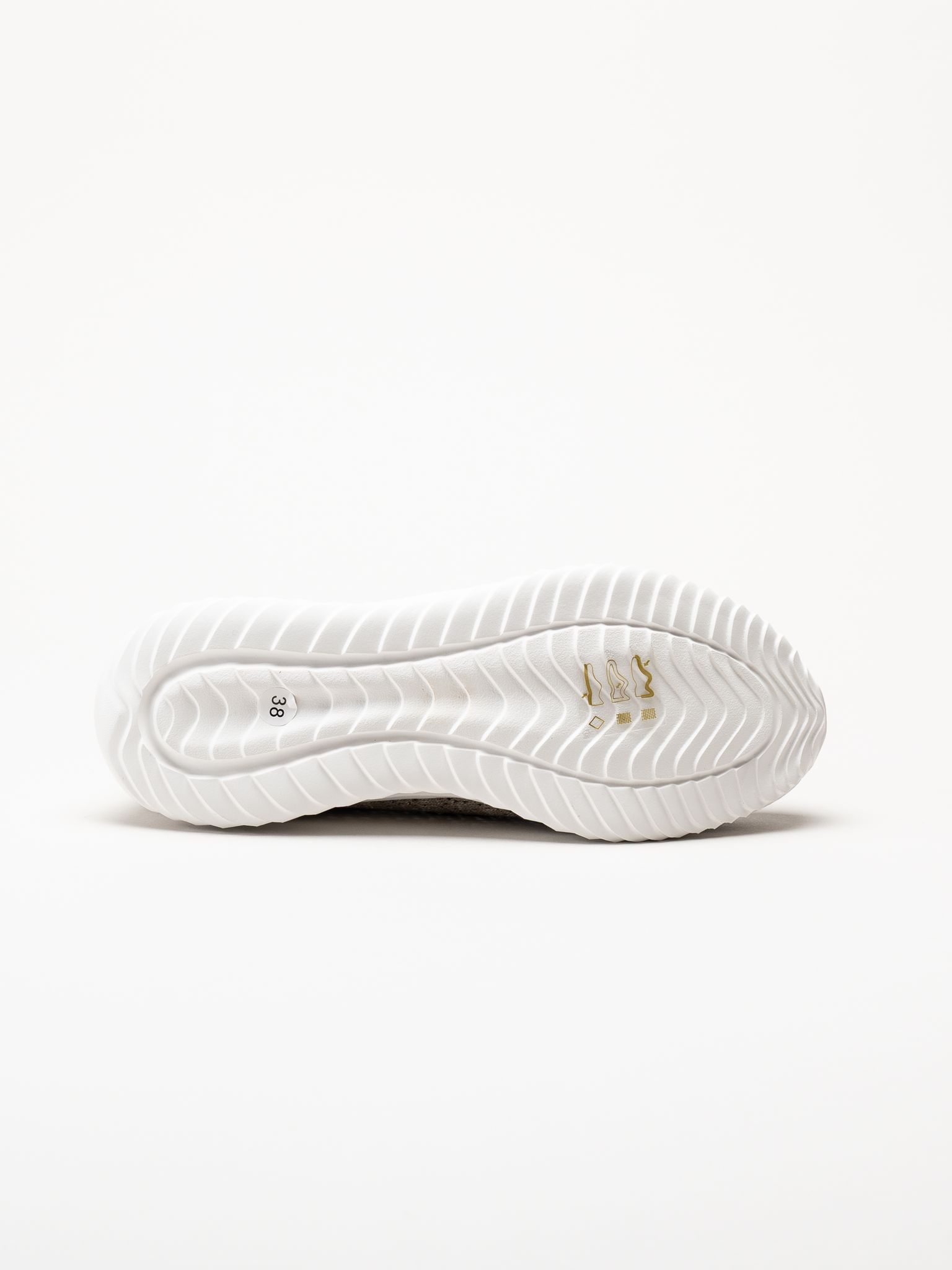 Soft Comfort - Turnpike - Beige sneakers i stickad textil
