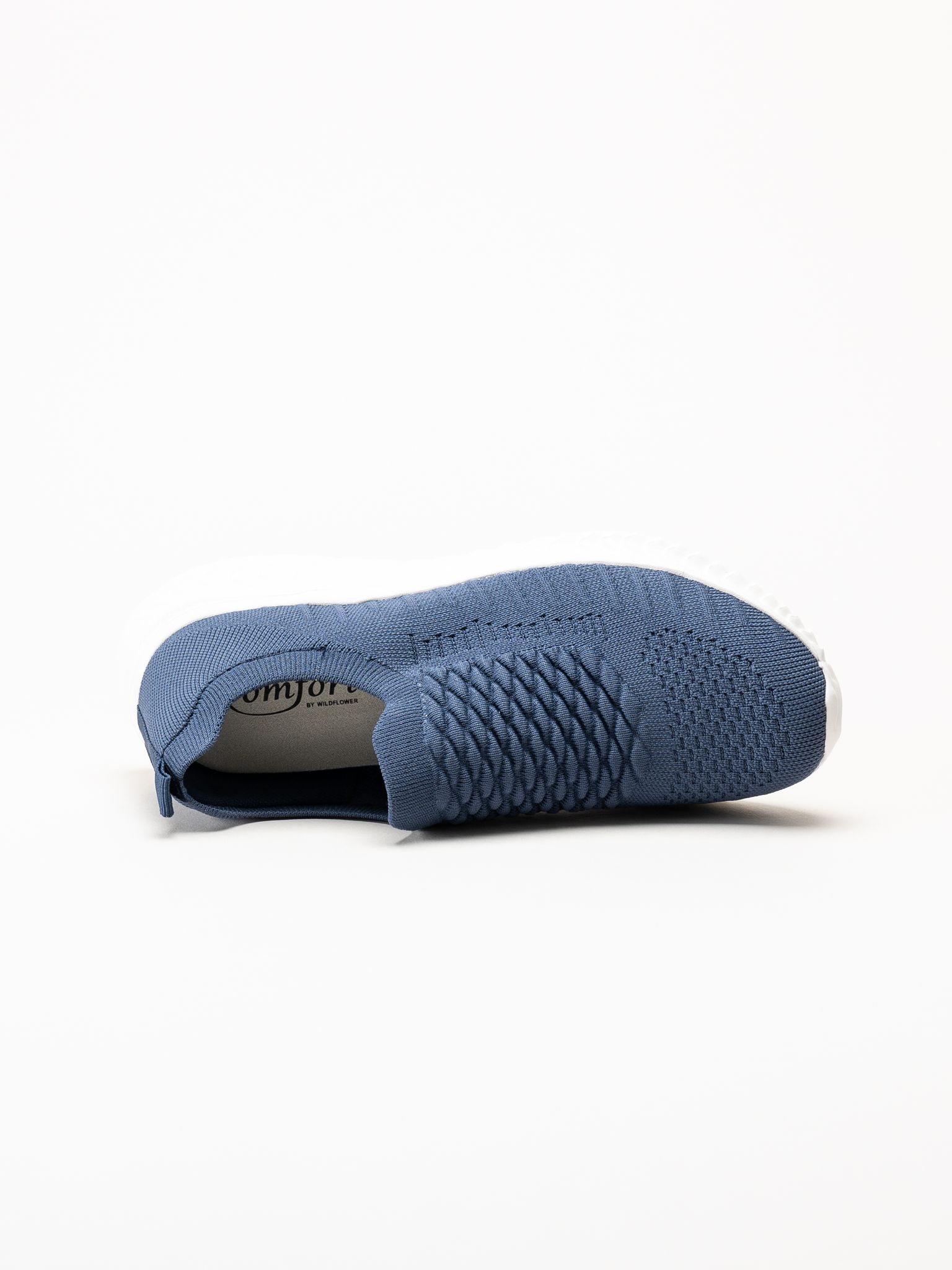 Soft Comfort - Swiss - Marinblå sneakers i stickad textil