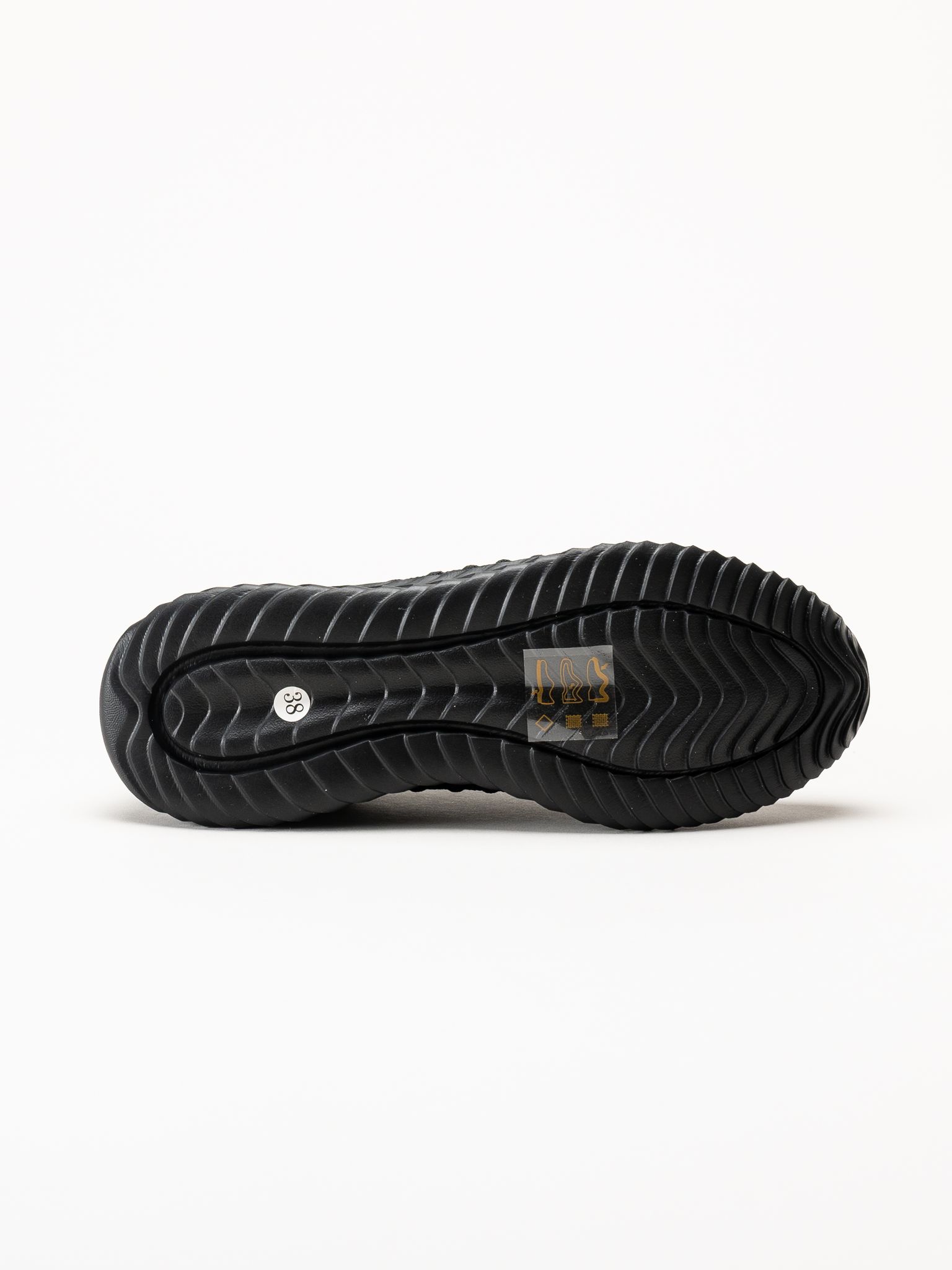 Soft Comfort - Swiss - Svarta sneakers i stickad textil
