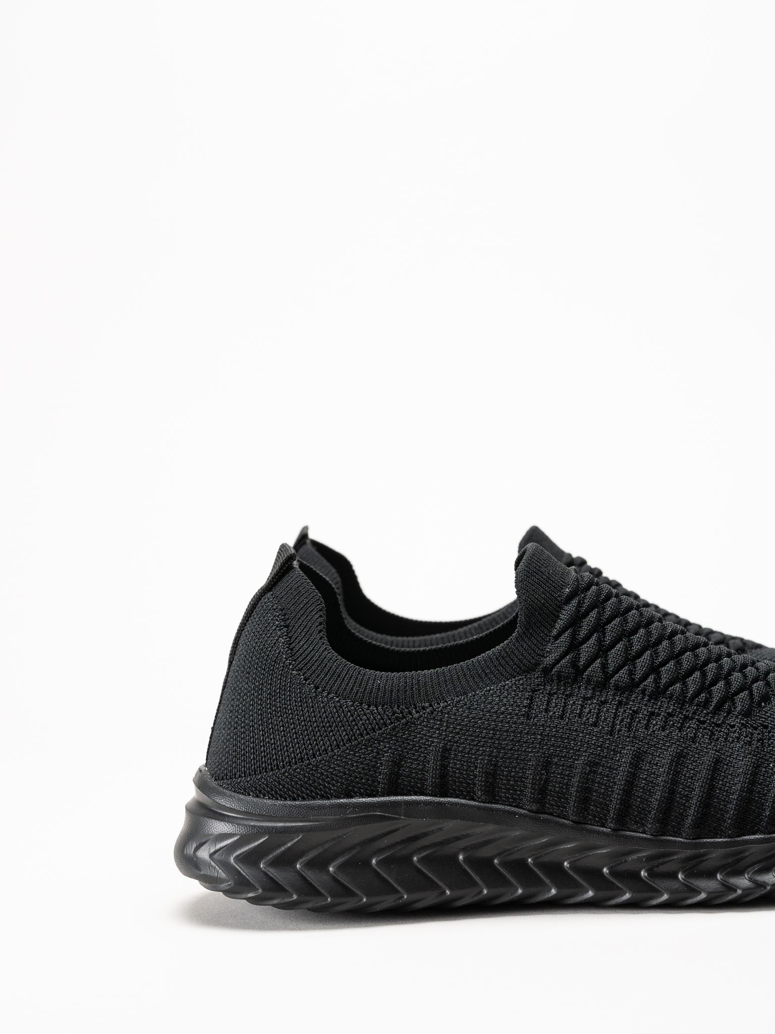 Soft Comfort - Swiss - Svarta sneakers i stickad textil