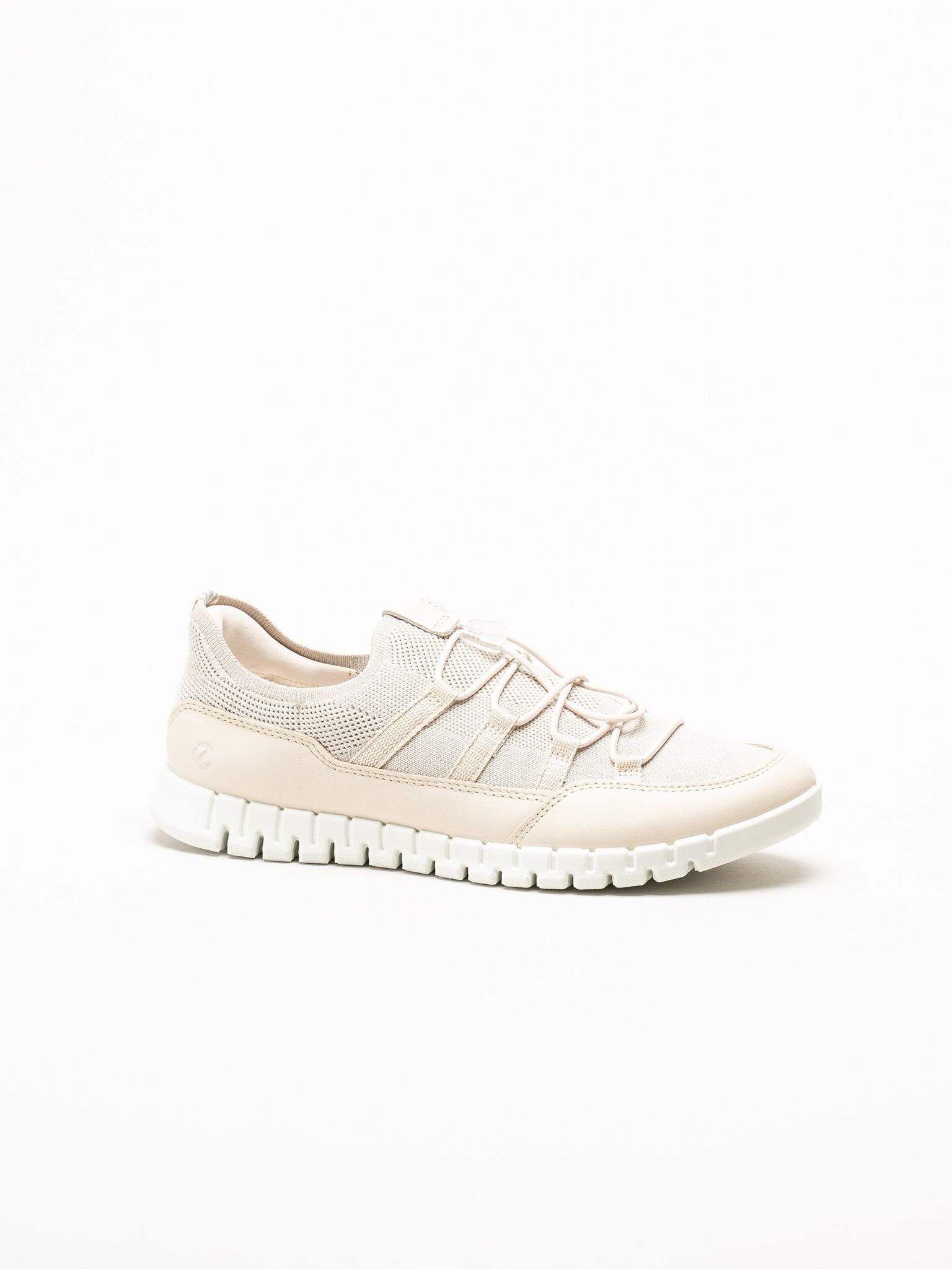 Ecco - Gruuv Lite W Tex sneaker - Beige sneakers i mesh