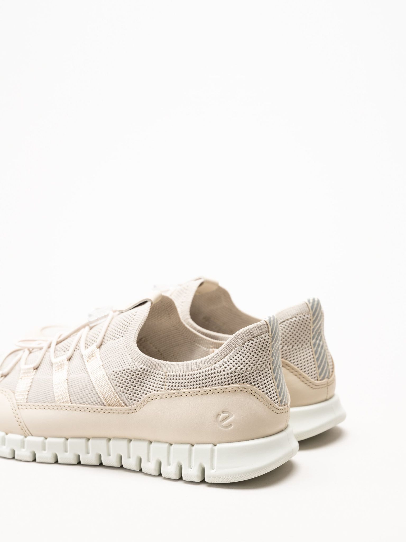 Ecco - Gruuv Lite W Tex sneaker - Beige sneakers i mesh