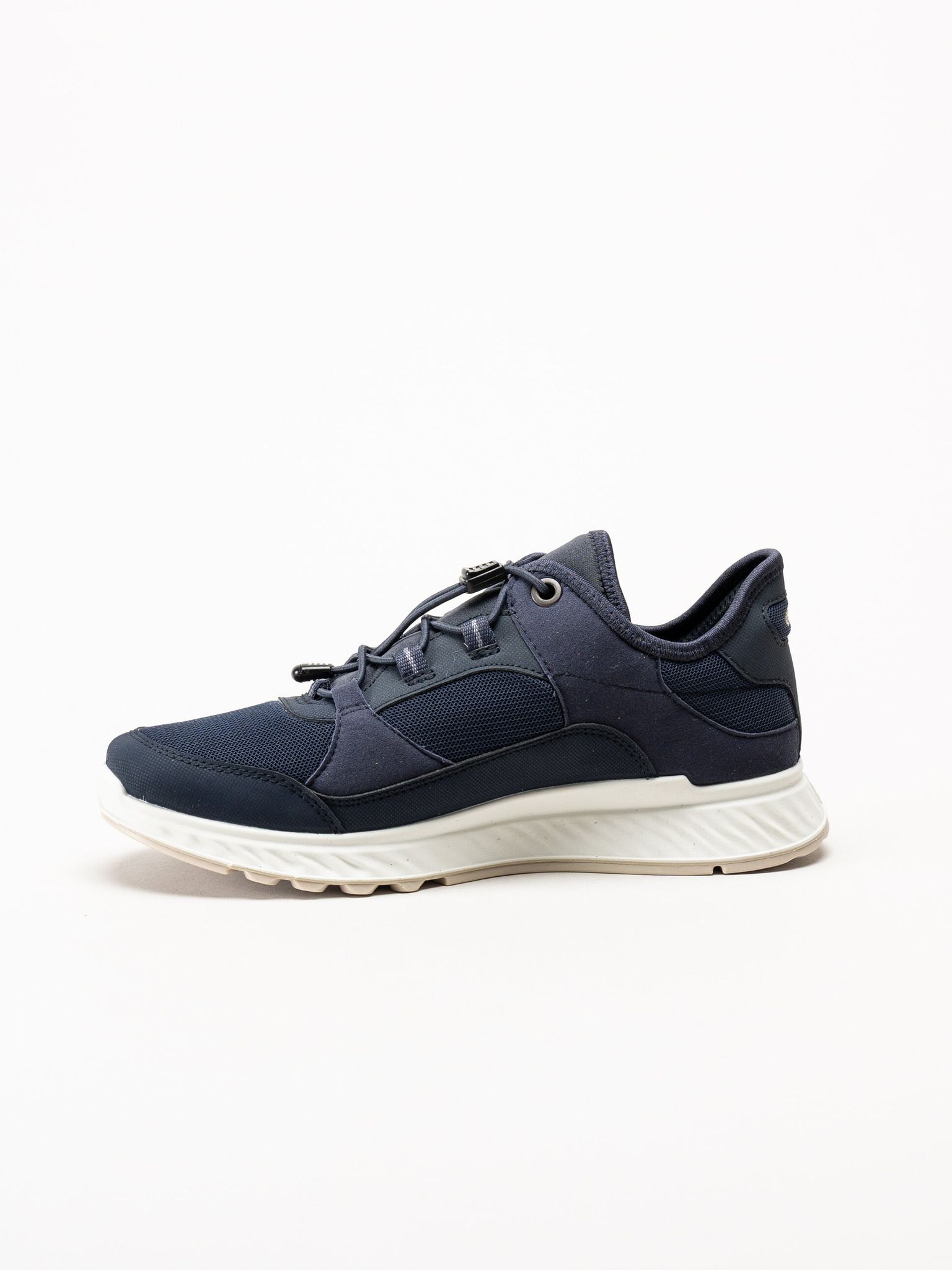 Ecco - Exostride W Low Gtx - Mörkblå sneakers i mesh