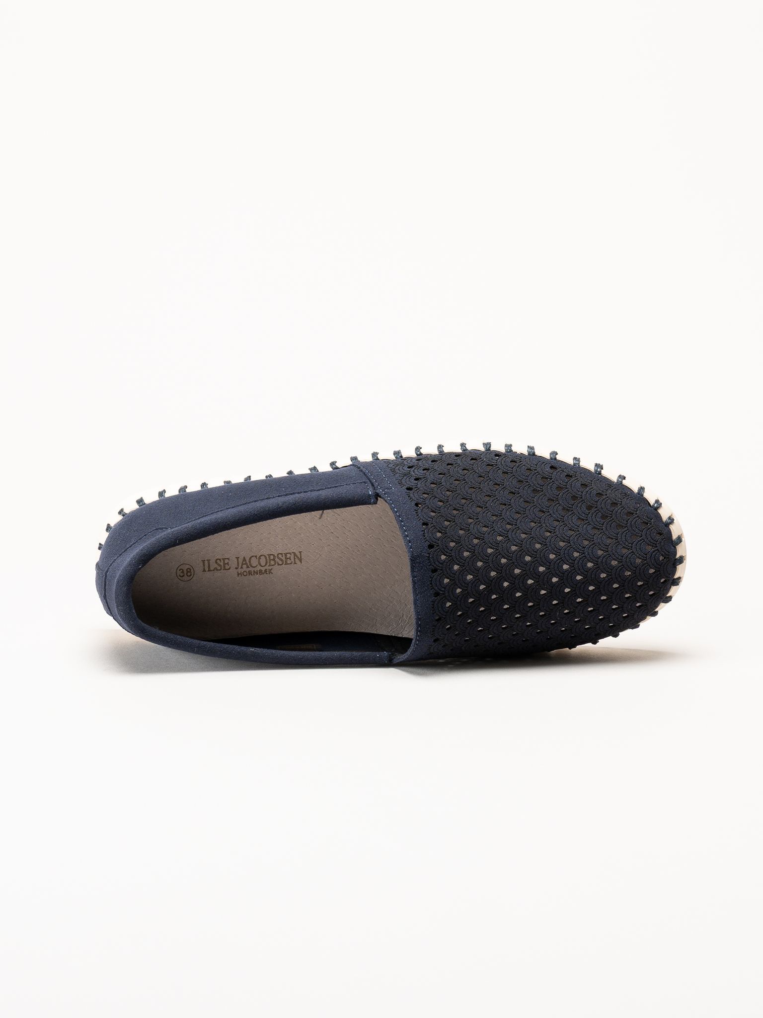 Ilse Jacobsen - Tulip - Mörkblå espadrillos