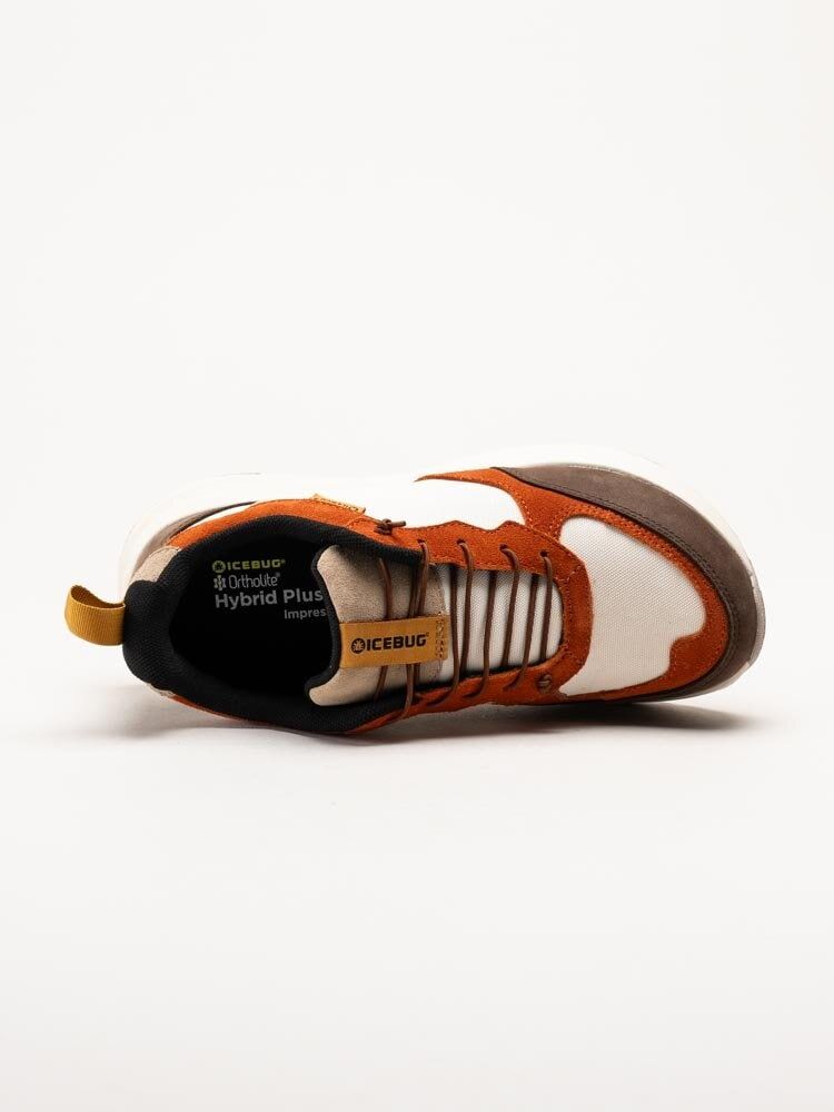 Icebug - Norna RB9X - Bruna sneakers i mocka och textil