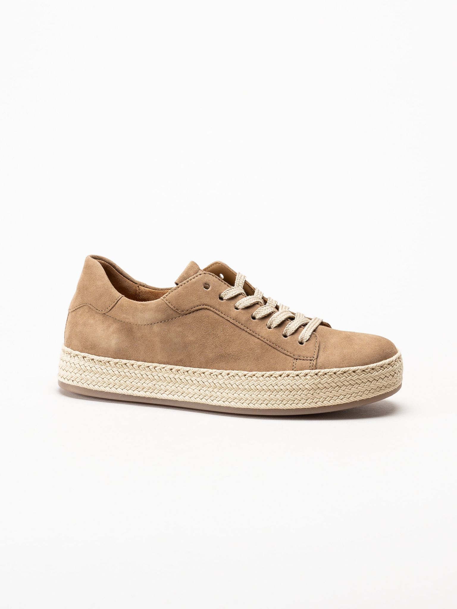 Gabor - Bruna sneakers i mocka