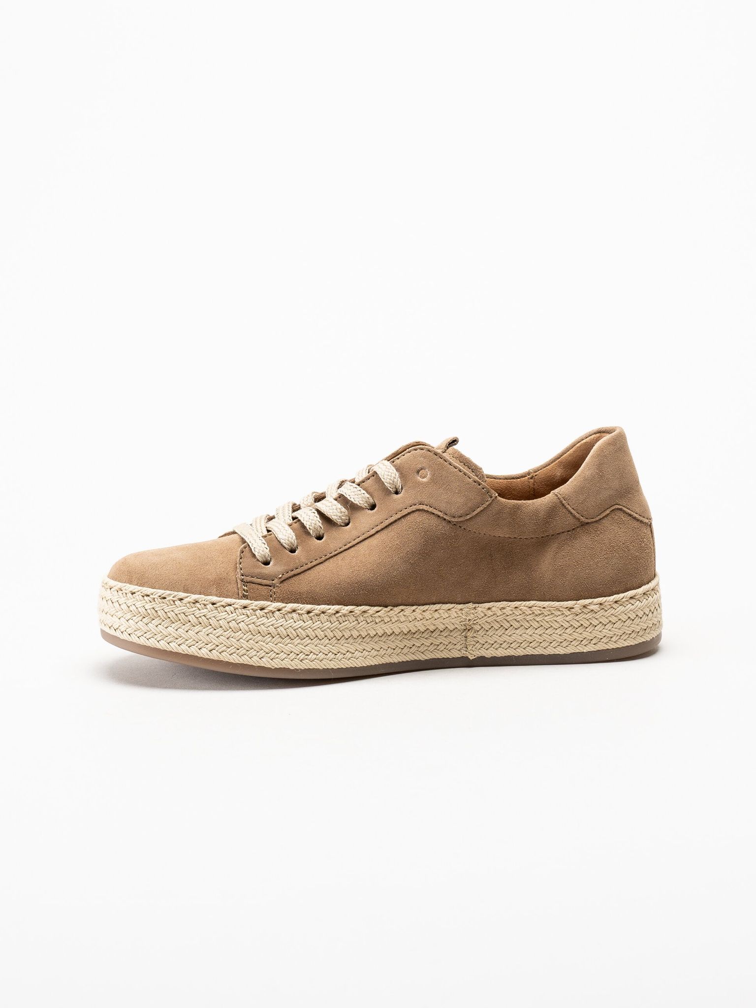 Gabor - Bruna sneakers i mocka