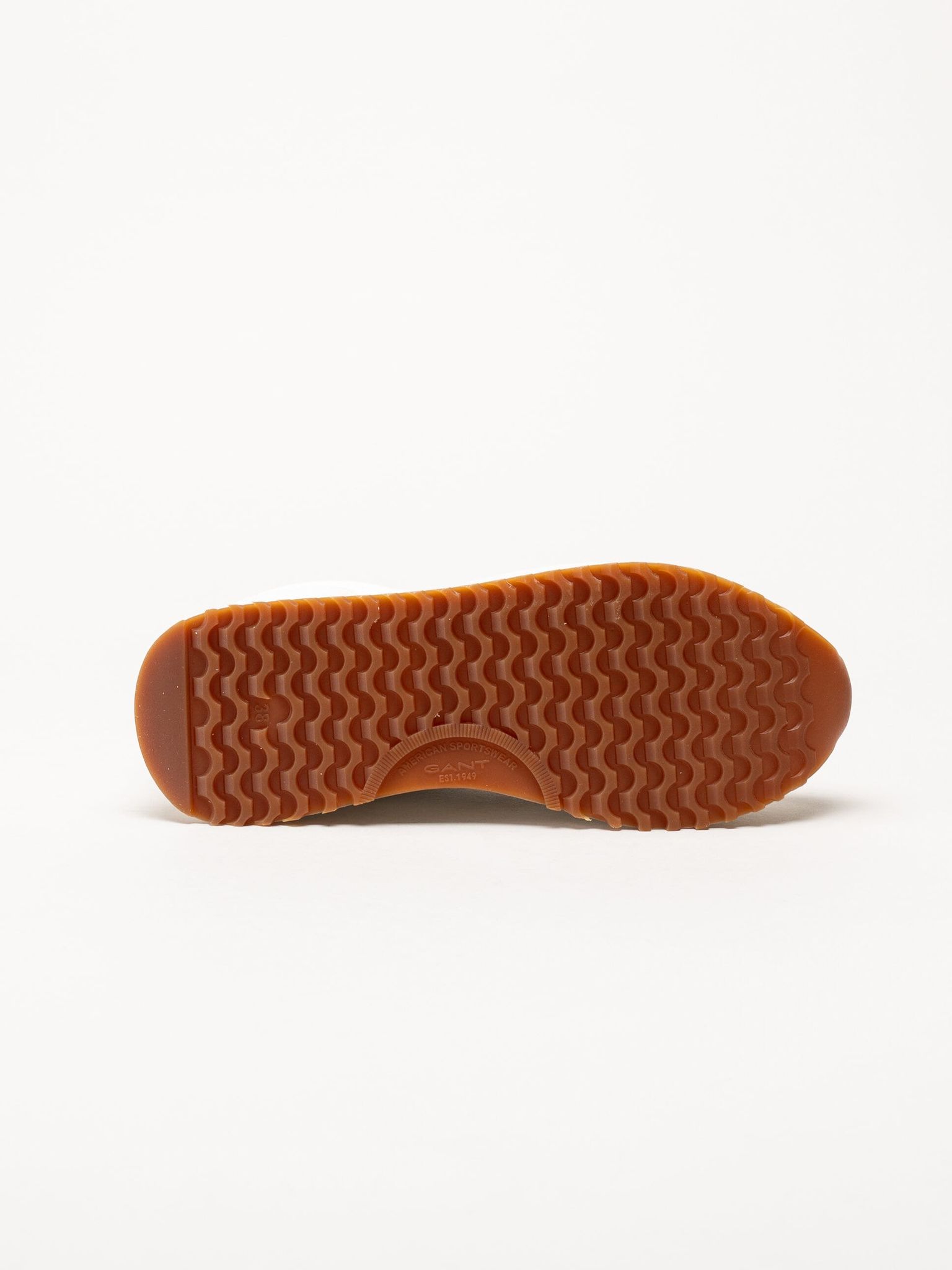Gant Footwear - Bevinda - Offwhite sneakers i mocka och textil