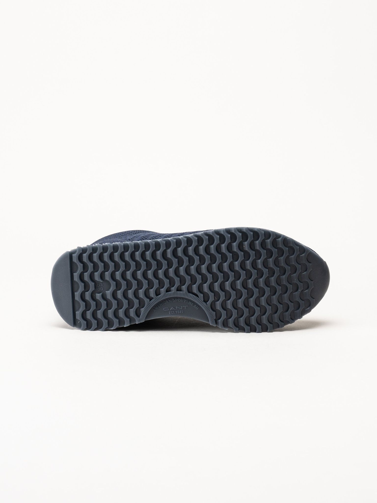 Gant Footwear - Bevinda - Marinblå sneakers i stickad textil
