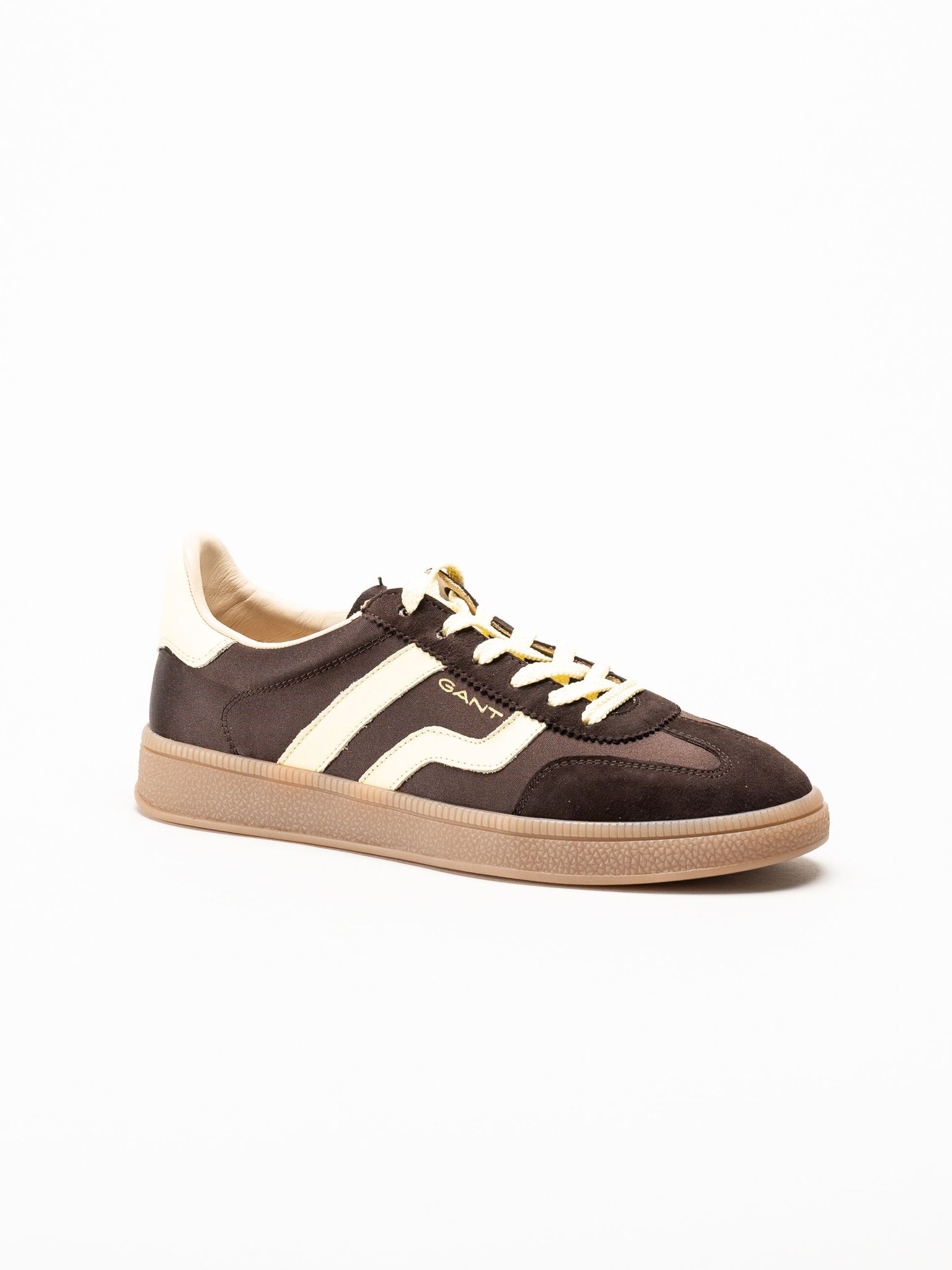 Gant Footwear - Cuzima - Mörkbruna retro sneakers