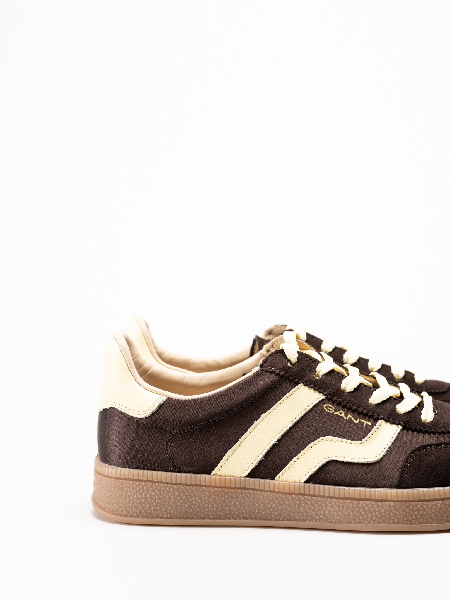 Gant Footwear - Cuzima - Mörkbruna retro sneakers