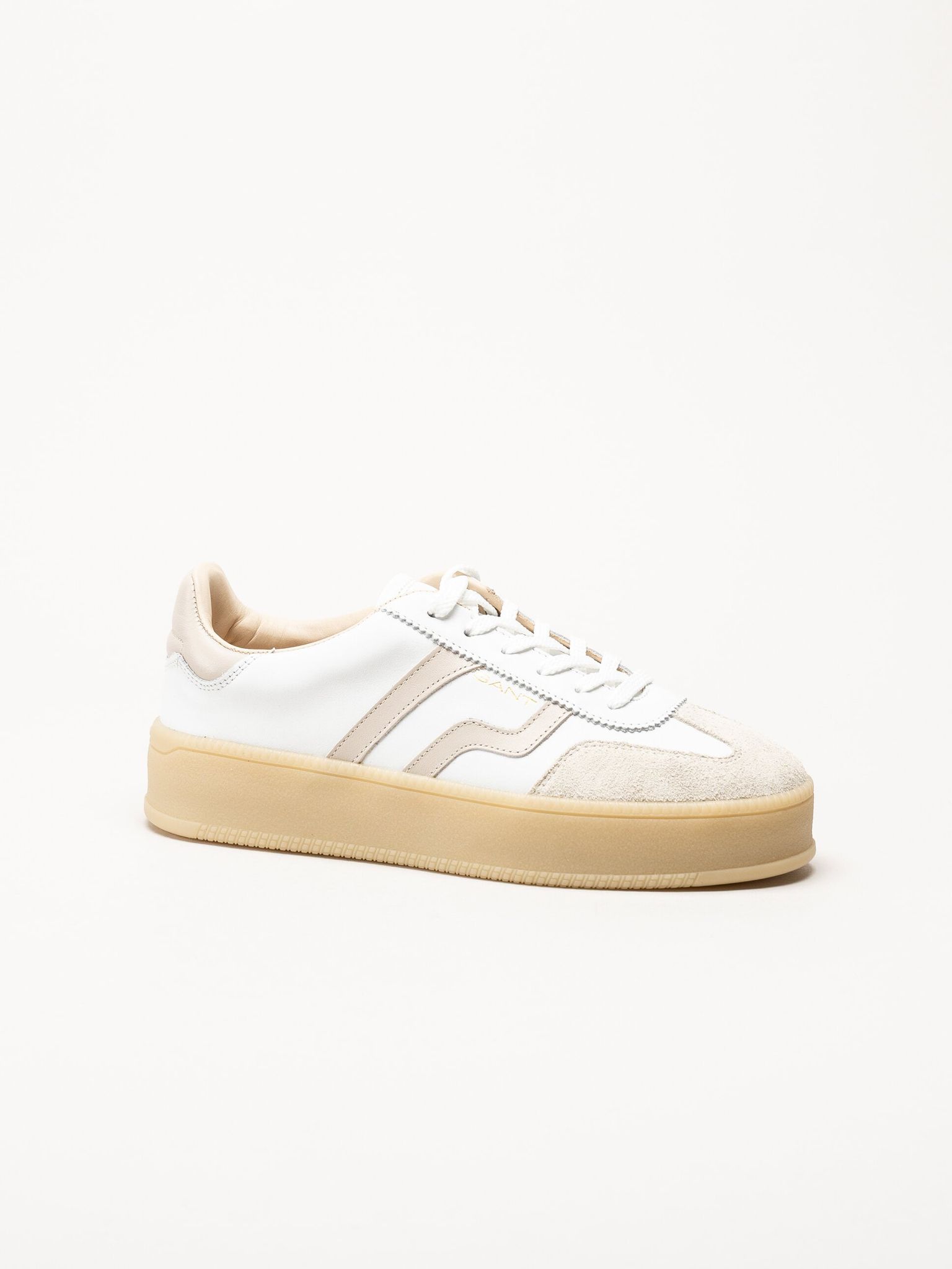 Gant Footwear - Cuzmani - Vita sneakers i skinn