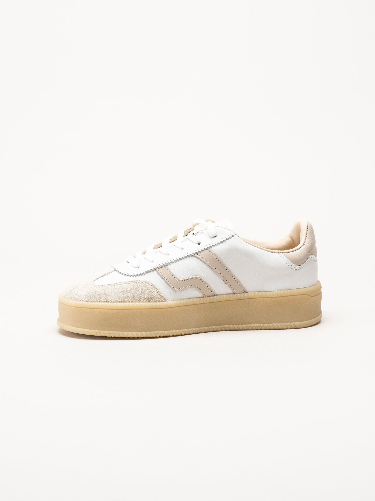 Gant Footwear - Cuzmani - Vita sneakers i skinn
