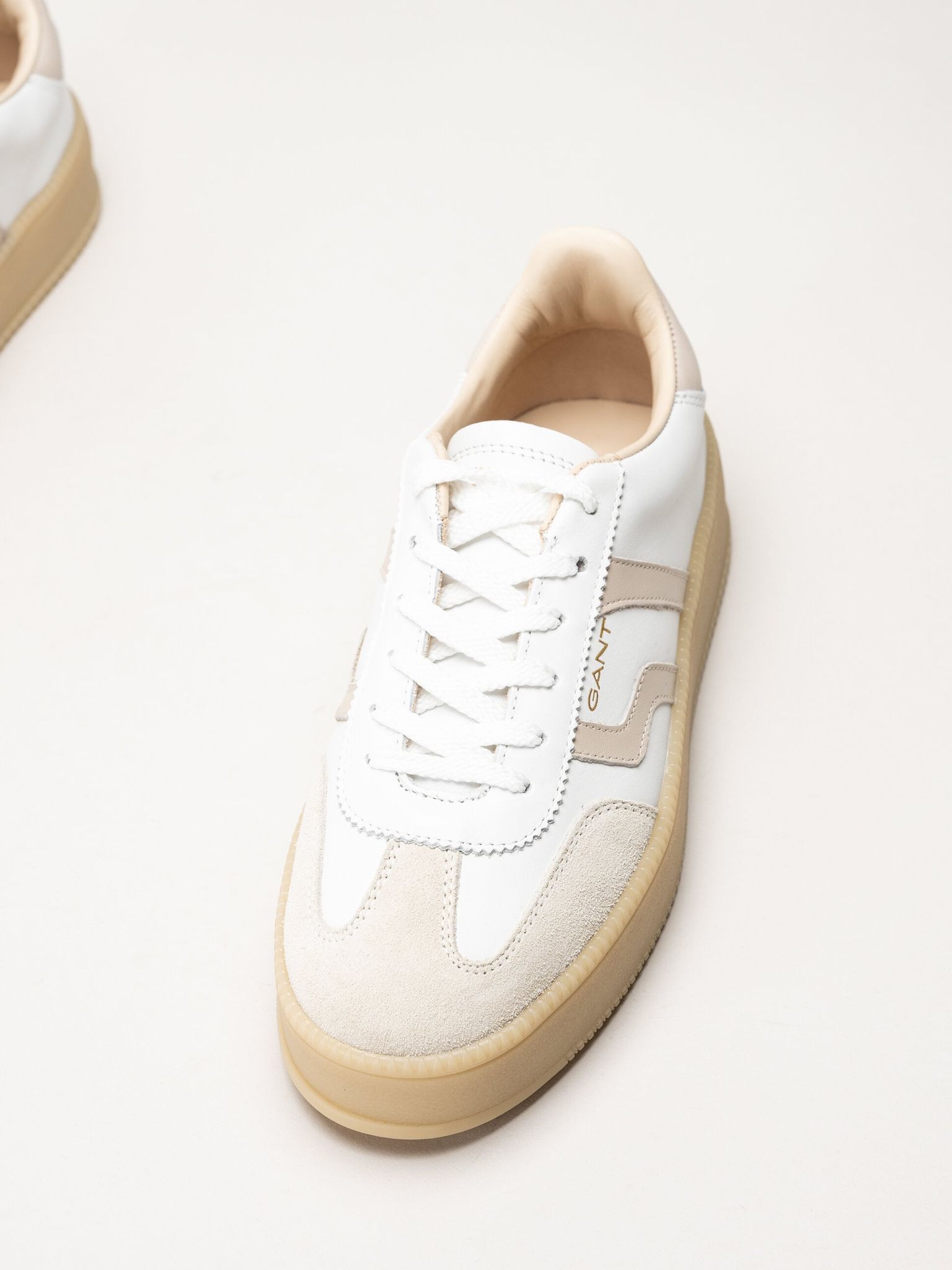 Gant Footwear - Cuzmani - Vita sneakers i skinn